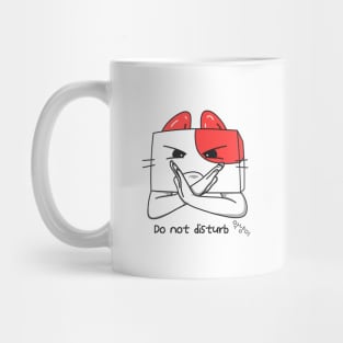 Do not disturb - aknyangi, cat miaw lovers Mug